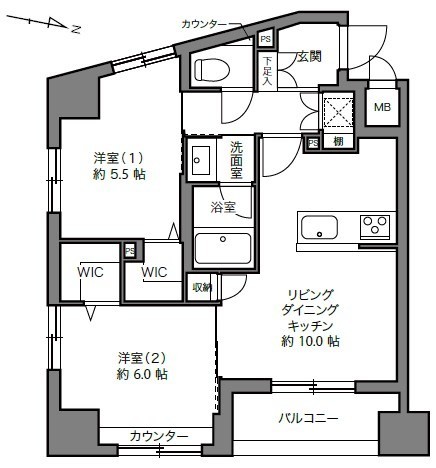 apartment 東京都目黒区自由が丘１丁目13-4 シャイン自由が丘606