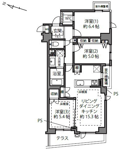 apartment 東京都目黒区自由が丘１丁目13-4 シャイン自由が丘606