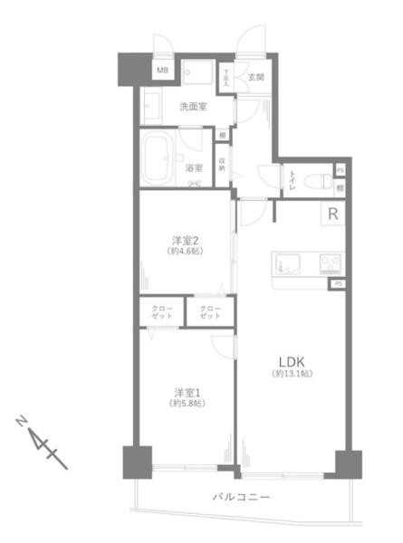 apartment 東京都目黒区自由が丘１丁目13-4 シャイン自由が丘606