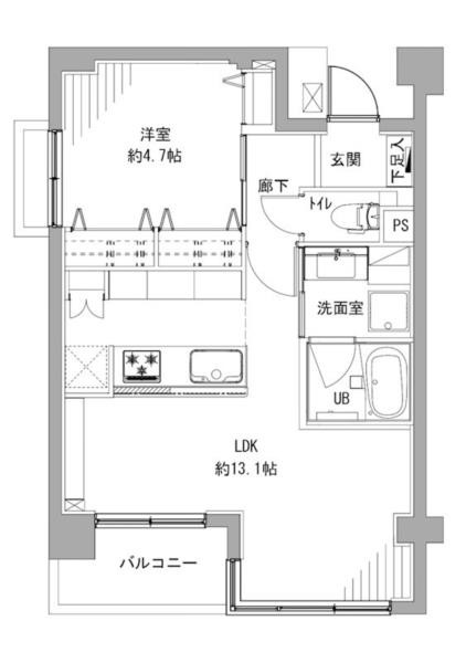 apartment 東京都目黒区自由が丘１丁目13-4 シャイン自由が丘606
