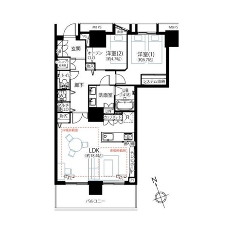 apartment 東京都目黒区自由が丘１丁目13-4 シャイン自由が丘606