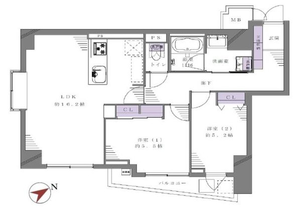 apartment 東京都目黒区自由が丘１丁目13-4 シャイン自由が丘606