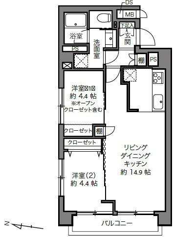 apartment 東京都目黒区自由が丘１丁目13-4 シャイン自由が丘606