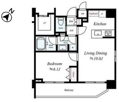 apartment 東京都目黒区自由が丘１丁目13-4 シャイン自由が丘606