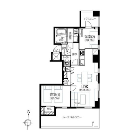 apartment 東京都目黒区自由が丘１丁目13-4 シャイン自由が丘606