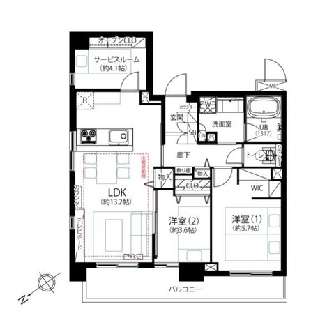 apartment 東京都目黒区自由が丘１丁目13-4 シャイン自由が丘606