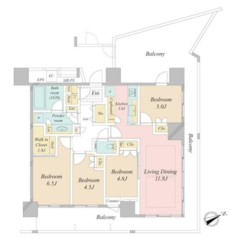apartment 東京都目黒区自由が丘１丁目13-4 シャイン自由が丘606
