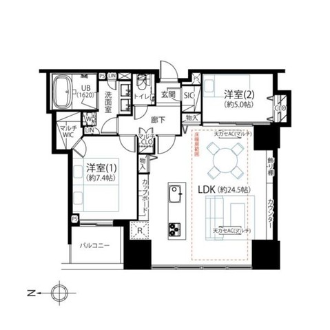 apartment 東京都目黒区自由が丘１丁目13-4 シャイン自由が丘606