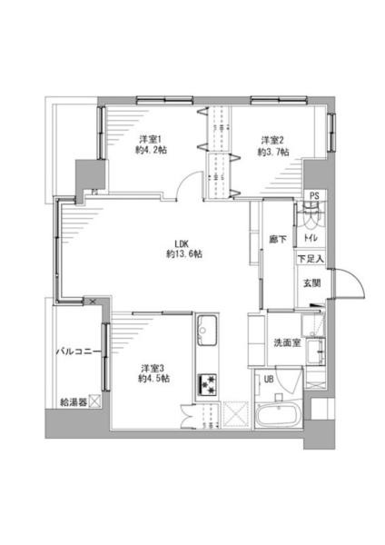 apartment 東京都目黒区自由が丘１丁目13-4 シャイン自由が丘606