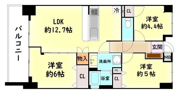 apartment 大阪府岸和田市宮前町8-25　null