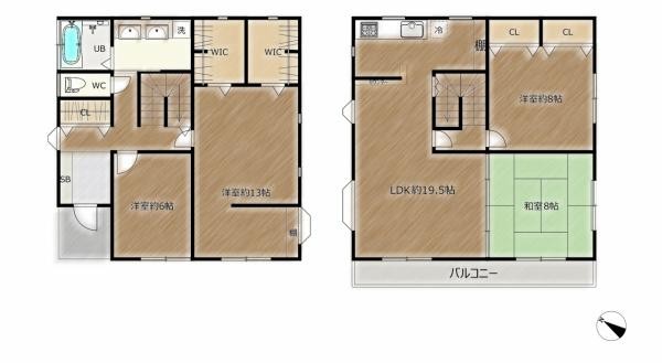 detached 神奈川県厚木市中町２丁目13-14 サンシャインビル5階　503・504号室