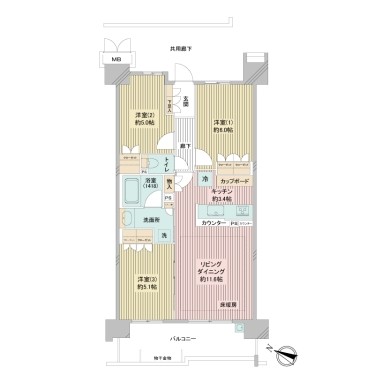 apartment 東京都練馬区豊玉北５丁目18-10 プリマヴェーラ２階