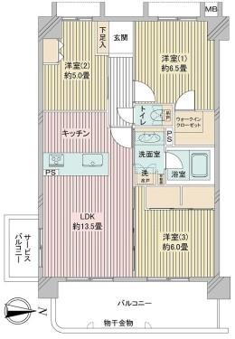 apartment 東京都練馬区豊玉北５丁目18-10 プリマヴェーラ２階