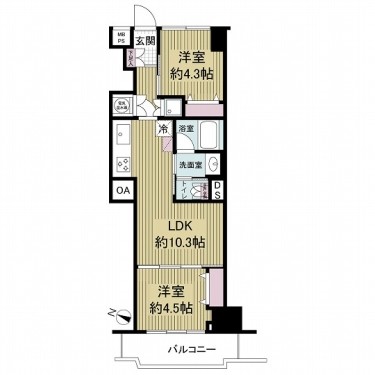 apartment 東京都港区白金１丁目2-1 白金ザ・スカイE-101