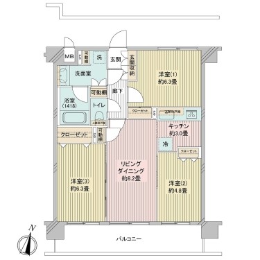 apartment 東京都港区白金１丁目2-1 白金ザ・スカイE-101