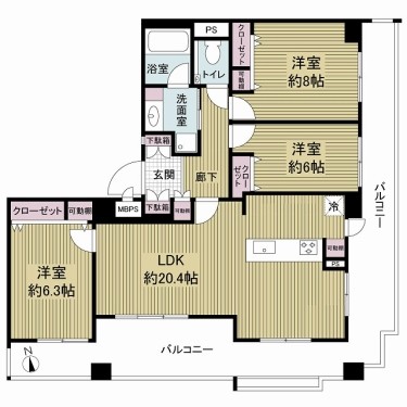 apartment 大阪府茨木市西駅前町5-8 関電不動産茨木ビル1階