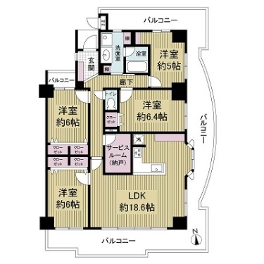 apartment 大阪府茨木市西駅前町5-8 関電不動産茨木ビル1階