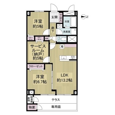 apartment 大阪府茨木市西駅前町5-8 関電不動産茨木ビル1階