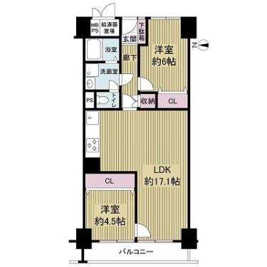 apartment 大阪府大阪市淀川区西宮原２丁目1-3 SORA新大阪21　10階