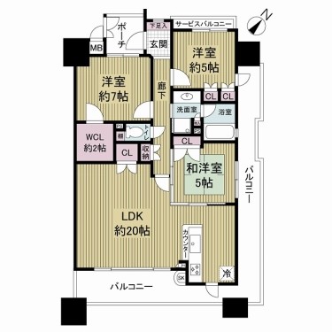 apartment 大阪府大阪市淀川区西宮原２丁目1-3 SORA新大阪21　10階