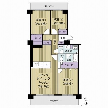 apartment 千葉県流山市おおたかの森西１丁目4-3 ザハウスおおたかの森1階