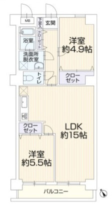 apartment 東京都西東京市富士町４丁目16-9 第二豊玉ビル2階