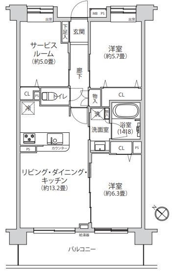 apartment 東京都西東京市富士町４丁目16-9 第二豊玉ビル2階