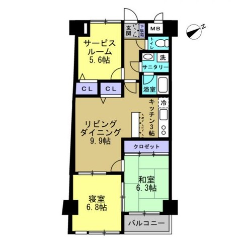apartment 埼玉県本庄市五十子１丁目1-9Ａ号室
