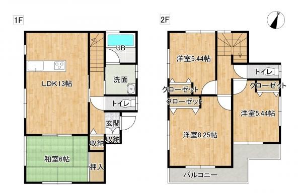 detached 埼玉県児玉郡上里町大字七本木
地図を見る