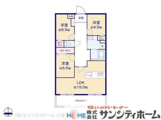 apartment 埼玉県さいたま市見沼区東大宮７丁目71-8