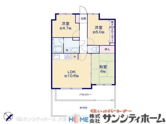 apartment 埼玉県さいたま市見沼区東大宮７丁目71-8