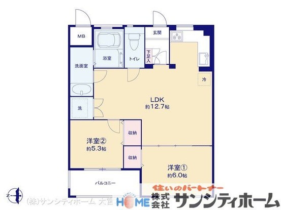 apartment 埼玉県さいたま市見沼区東大宮７丁目71-8