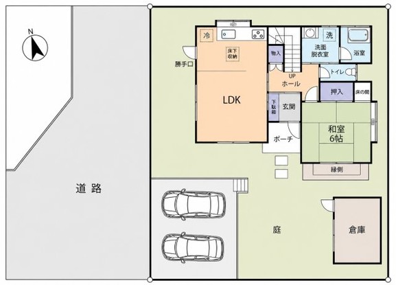 detached 茨城県水戸市栄町１丁目11番地27号 萩谷ビル1F