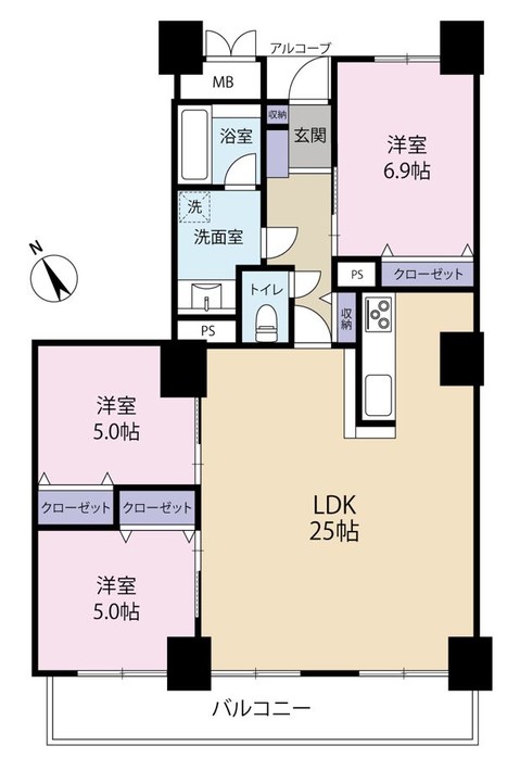 apartment 茨城県水戸市栄町１丁目11番地27号 萩谷ビル1F