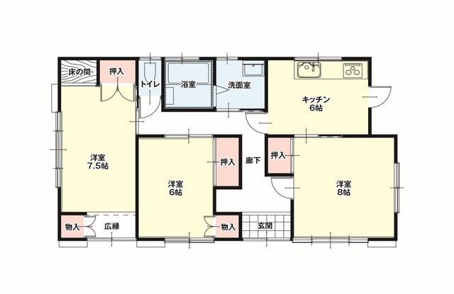 detached 茨城県水戸市栄町１丁目11番地27号 萩谷ビル1F