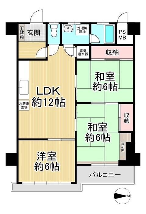 apartment 大阪府枚方市楠葉並木１丁目38－10－103