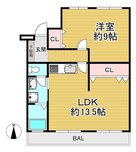 apartment 大阪府枚方市楠葉並木１丁目38－10－103