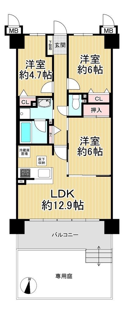 apartment 大阪府枚方市楠葉並木１丁目38－10－103