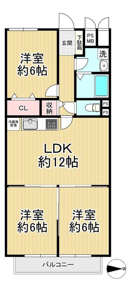 apartment 大阪府枚方市楠葉並木１丁目38－10－103
