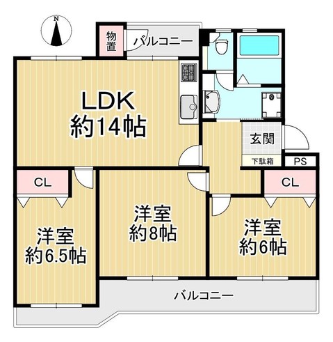 apartment 大阪府枚方市楠葉並木１丁目38－10－103
