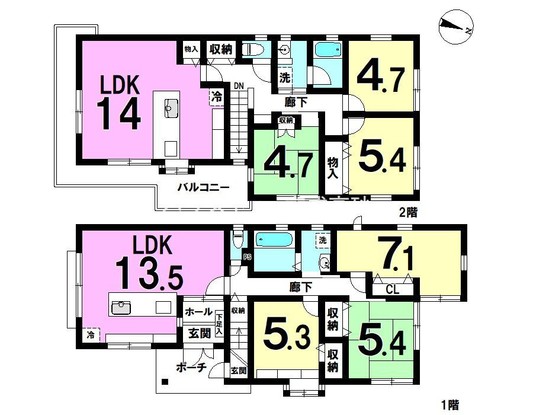 detached 東京都葛飾区鎌倉３丁目16-3-1f