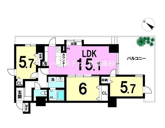 apartment 東京都葛飾区鎌倉３丁目16-3-1f