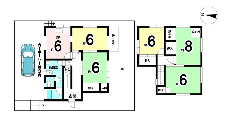 detached 大阪府泉南郡熊取町朝代西３丁目749-3