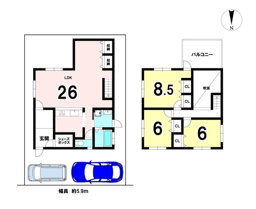 detached 大阪府泉南郡熊取町つばさが丘北２丁目
地図を見る