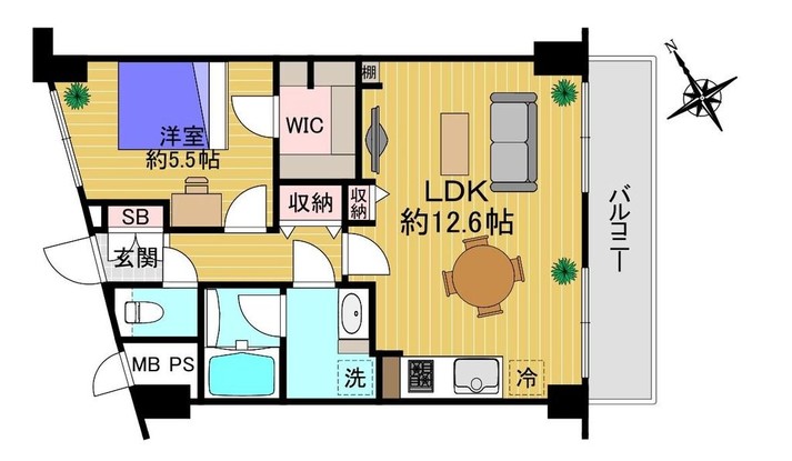 apartment 東京都大田区大森北２丁目12-8 トーア大森107