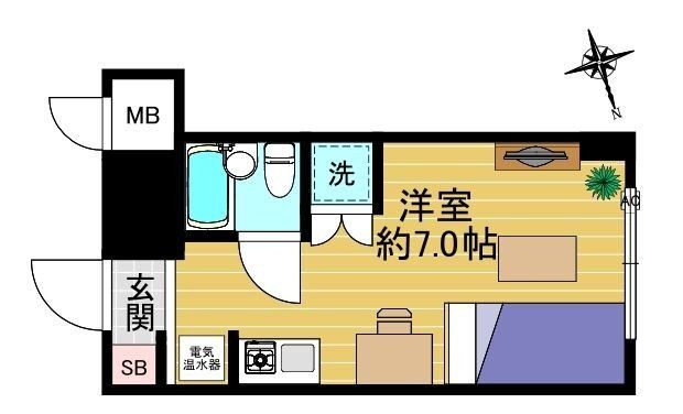 apartment 東京都大田区大森北２丁目12-8 トーア大森107