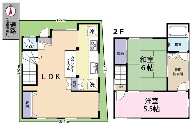 detached 東京都葛飾区亀有３丁目43-6 岩本ビル2階
