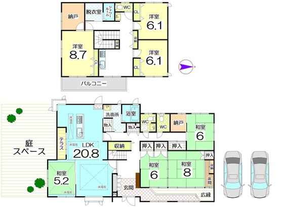 detached 京都府綴喜郡宇治田原町緑苑坂
地図を見る