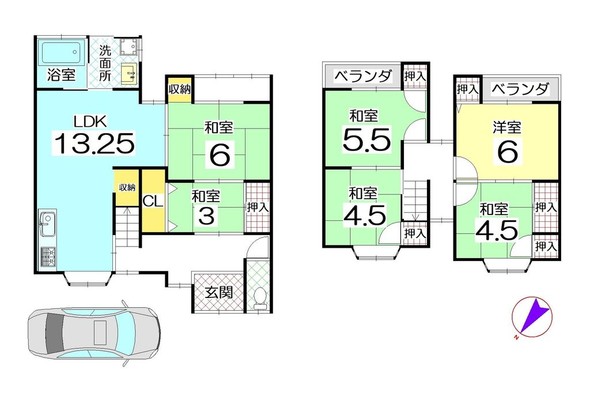 detached 京都府宇治市槇島町南落合
地図を見る