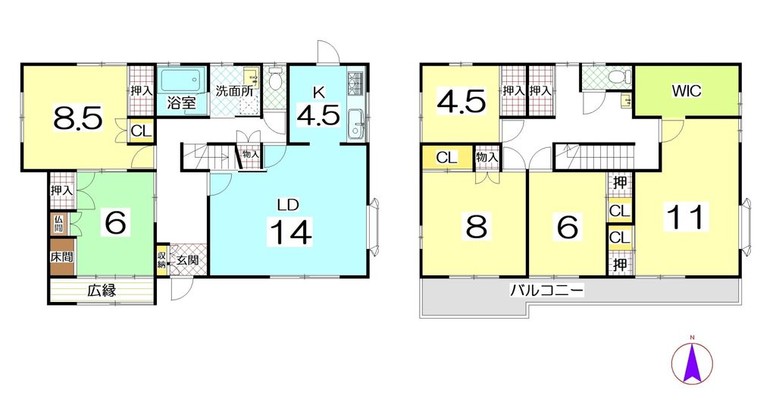 detached 京都府綴喜郡宇治田原町銘城台
地図を見る
